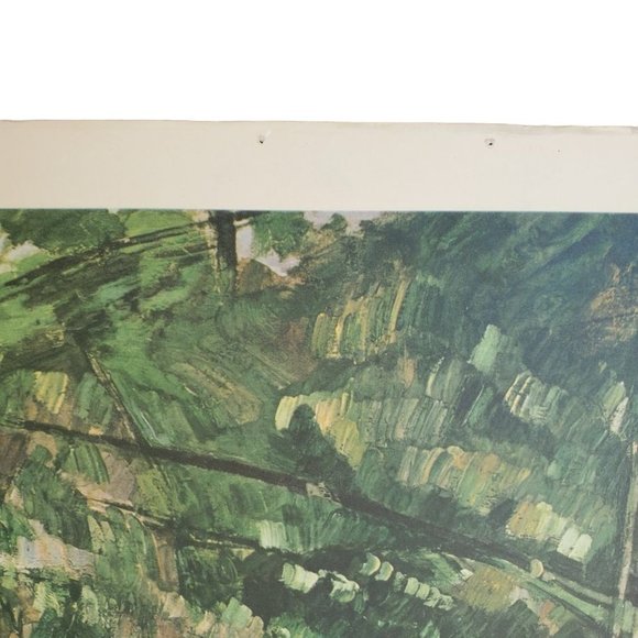 "Le Pont de Maincy (The Bridge of Maincy)" 1879 by Paul Cézanne Lithograph Print - Picture 4 of 11